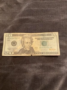 20 dollar bill fancy serial number - Picture 1 of 1