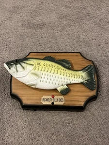 1999 Big Mouth Billy Bass Singing Fish. Getestet Funktioniert Super! Nostalgie! Ohne Kordel - Bild 1 von 4