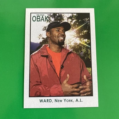 Charlie Ward 2010 TriStar Obak Green Back Parallel Card #105 LTD #5/25 - Image 1 of 3