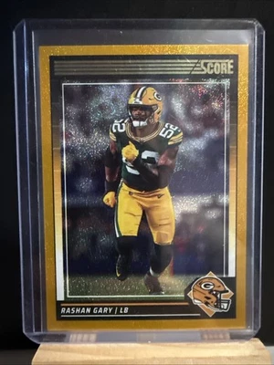 2024 Score - Rashan Gary #101 Gold Dots /240 - Image 1 of 2