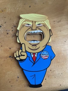 Donald Trump Big Bite Bottle Opener Magnet - Picture 1 of 2