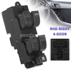 Interruttore alzacristalli Power Master RHD AB39-14540-AB per Ford Ranger Mazda BT-50 4 porte - Foto 1 di 13