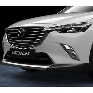 Genuine Mazda CX-3 2018> Front Under Trim in matte silver - DD2FV3890A