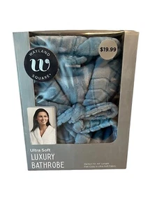 Ultra Soft Luxury Plush Bathrobe One Size 44” Long Wayland Square – SHIPS FAST - Picture 1 of 6