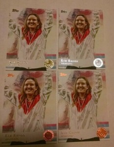 2012 TOPPS USA OLYMPIC #37 KIM RHODE SHOOTING Gold Silver Bronze Parallel set