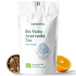 Ayurveda Tee BIO Vata 100G (50 Tassen) | Ayurvedischer Vata Tee Mit Ingwer, Zimt - Bild 1 von 6