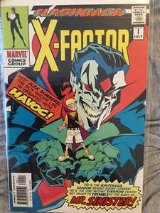X-FACTOR "FLASHBACK" 1-Shot Marvel Uncertified MR. SINISTER! JEFF MATSUDA - Picture 1 of 1