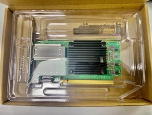 Fujitsu MCX455A-ECAT 100 GbE port unique QSFP28 PCIe ConnectX-4 VPI NIC CA05950 - Photo 1/3
