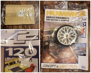 Fascicolo HUMMER H2 1:8 modello radiocomandato  HOBBY&WORK n120 auto fuoristrada - Foto 1 di 4