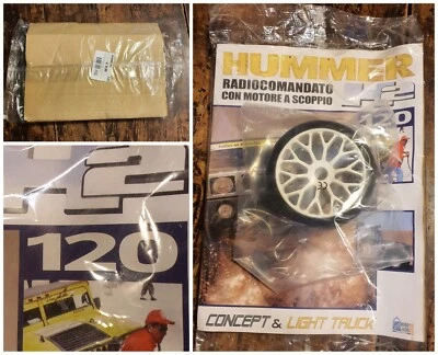 Fascicolo HUMMER H2 1:8 modello radiocomandato  HOBBY&WORK n120 auto fuoristrada - Immagine 1 di 4