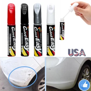 12ml DIY Car Clear Scratch Remover Touch Up Pens Auto Paint Repair Pen Brush New - Picture 1 of 16