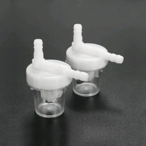 2Pcs Petrol Fuel Filter Universal For Motorcycle Using 1/4inch (6mm) Fuel Line - Picture 1 of 12