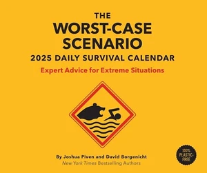 Worst-Case Scenario 2025 Daily Survival Calendar Desk Box Calendar - Picture 1 of 5