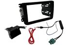 Double Iso Din Stereo Dash Kit Wire Harness Antenna Adapter Radio Install Bundle