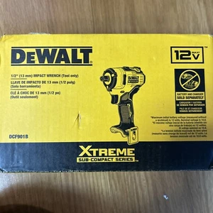 NEW DeWALT DCF901 XTREME 12V MAX 1/2" Impact Wrench (Tool Only) - BRAND NEW - Picture 1 of 1
