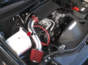 Kit de admisión de aire rojo y filtro para Jeep Grand Cherokee Commander 2005-2009 4,7 L V8 - Imagen 1 de 1