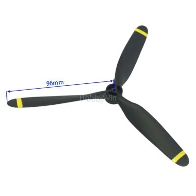FMS part FMSPROP034 Propeller 3 Bladed 8.5x6 for RC Scale Model Plane 800mm Zero - Image 1 of 4