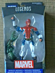Marvel Captain Britain NEW 6-Inch Legends Energized Emissaries BAF Abomination - Picture 1 of 3