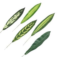 Decoration Palm Foliage Brazil Leaf Lifelike Tropical Plants Artificial Leaves