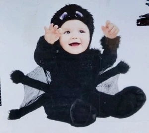 New Size 12-18 Months Spider Halloween Costume Plush Style  - Picture 1 of 7