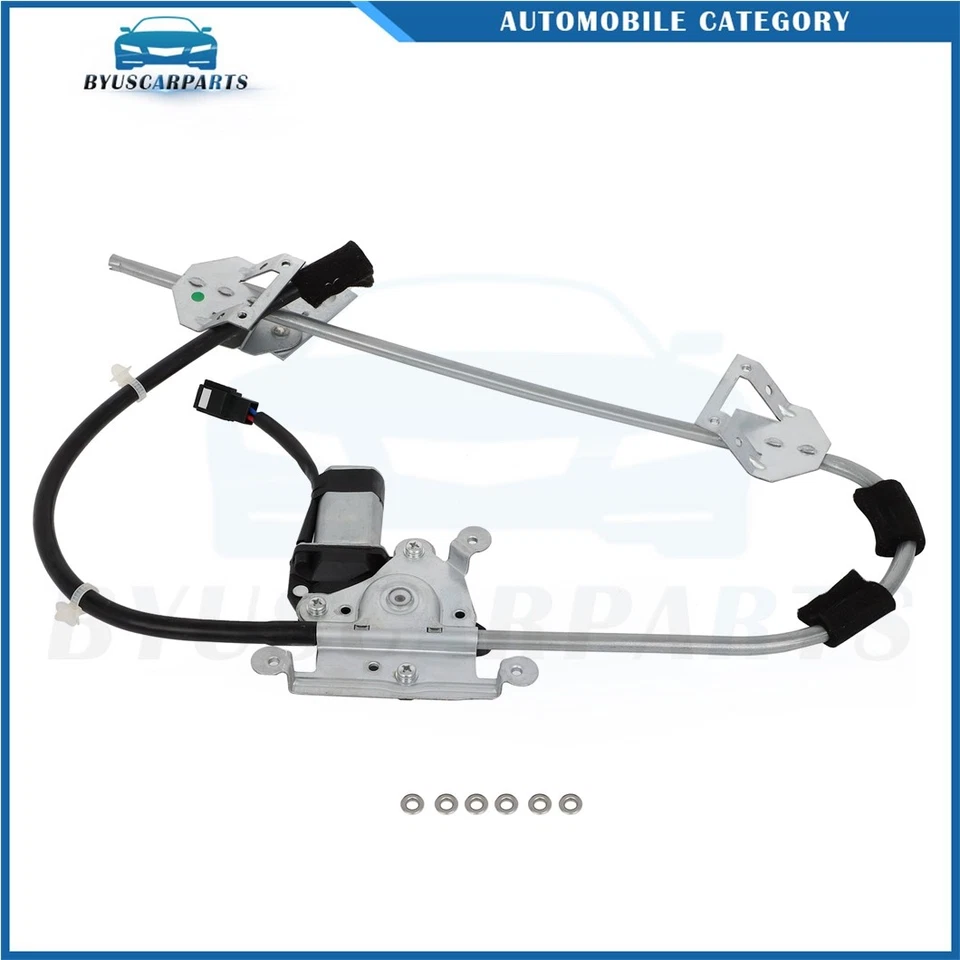 Regulador de ventana eléctrica del lado del conductor delantero con motor para Jeep Cherokee XJ 1991-1996 Foto 1 de 4