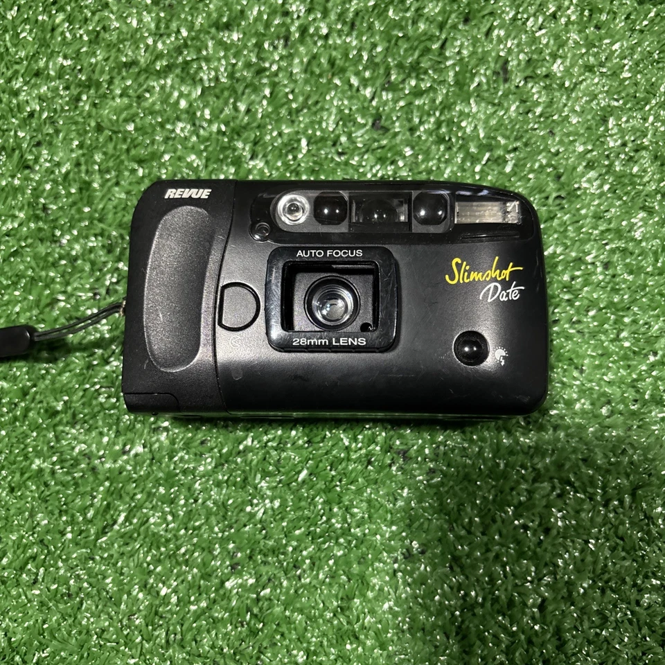 Cámara fotográfica compacta Revue Slimshot Date apuntar y disparar 35 mm punto de trabajo y sho Foto 1 de 4