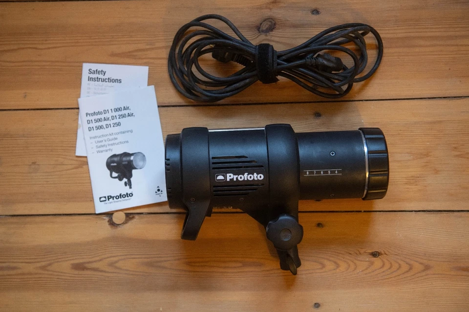 Profoto D1 500 Air Studioblitz Blitz Sehr gut erhalten 500 w/s Monolight - Bild 1 von 4