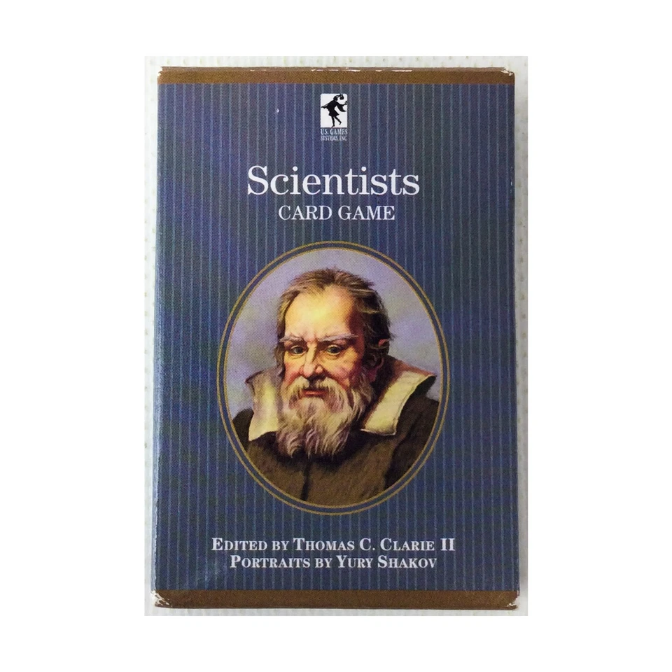 US Game Systems Playing Cards Scientists VG+/NM - Image 1 of 1
