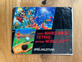 Nintendo NES - Istruzioni - Super Mario Bros. / Tetris / Coppa del Mondo
