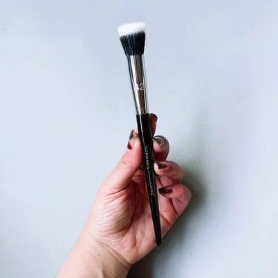 Sephora PRO Stippling Brush #42 Professional With Plastic Protector Cover NEW Foto 1 de 4
