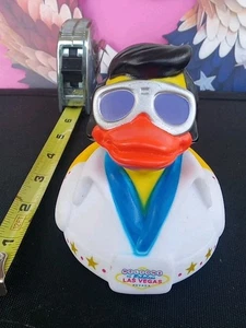 💥 Rubber Duck Rare duck! Elvis Las Vegas quack bath toy BIN B - Picture 1 of 7