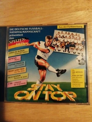 DIE DEUTSCHE FUSSBALL-NATIONALMANNSCHAFT präs. SPITZEN-HITS Stay On TOP CD RAR!! - Bild 1 von 2