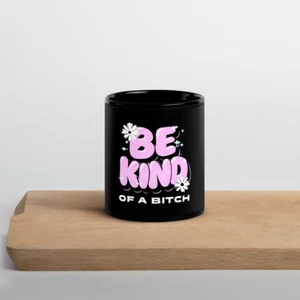 Taza negra brillante - Imagen 1 de 11
