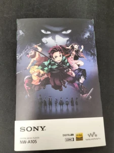 Walkman Sony NW-A105 16 GB Demon Slayer Kimetsu no Yaiba Tanjiro Nezuko modelo JP - Imagen 1 de 7
