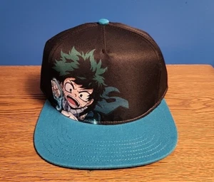 My Hero Academia Snapback Cap/Hat Anime Manga Izuku Midoriya Katsuki Cartoon - Bild 1 von 7