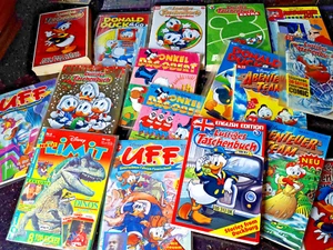 COMICS "DISNEY-COMICS", 18 unterschiedliche Comics, gepflegter Zustand, TIP - Picture 1 of 1