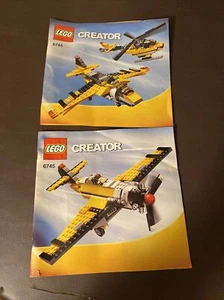 LEGO CREATOR Bedienungsanleitungen 6745 Bedienungsanleitung NUR 2 Bücher - Bild 1 von 2