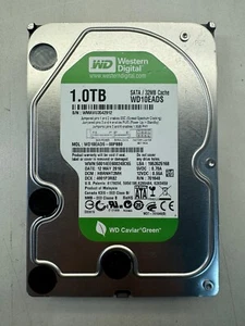 WD WD10EADS-00P8B0 701640 1TB 5.4K RPM 32MB CACHE 3 Gb/s SATA 3.5" HDD - Picture 1 of 6