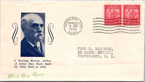 SC# 717-4 FDC - Stoutzenberg Blue Cachet - L36918 - Picture 1 of 2