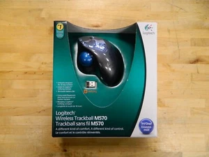 Logitech M570 Ergonomic Wireless Trackball Mouse - BRAND NEW SEALED! - Picture 1 of 3