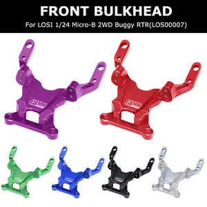 GPM 7075 Alloy Front Bulkhead For LOSI 1/24 Micro-B 2WD Buggy - Picture 1 of 14