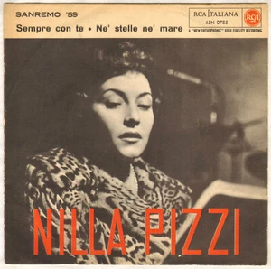 NILLA PIZZI "SEMPRE CON TE" SP 1959 RCA ITALIANA 45N 0785 - Picture 1 of 4