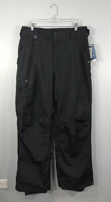 White Sierra Bilko Pants Men's Large Black Ski Snow Waterproof Breathable NWT - Image 1 of 4