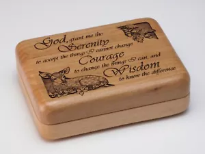 Harmony Creek Serenity Prayer Music Box - Picture 1 of 5