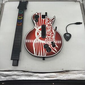 PS3 Bezprzewodowy kontroler gitara Hero Aerosmith Gibson Les Paul z kluczem sprzętowym
