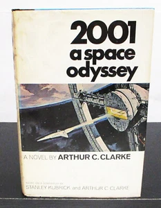 2001 A SPACE ODYSSEY by ARTHUR C. CLARKE HCDJ BOOK CLUB EDITION - Imagen 1 de 8