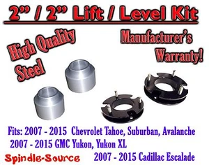2" FULL LIFT KIT / LEVEL FOR 07 - 15 Chevrolet Tahoe GMC Yukon 1500 SUV Chevy - Picture 1 of 1