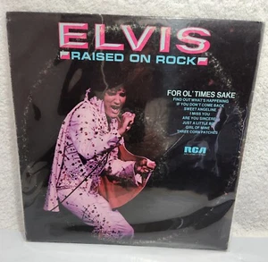 ELVIS PRESLEY VINYL ALBUM - RAISED ON ROCK - Picture 1 of 5
