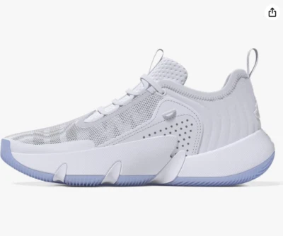 adidas Kids Unisex Size 7 -  Trae Unlimited Junior White IE2150 - Image 1 of 4