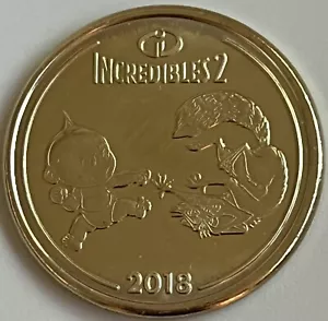 Pixar Fest 2024 Incredibles 2 (2018) Medaillon - Bild 1 von 2
